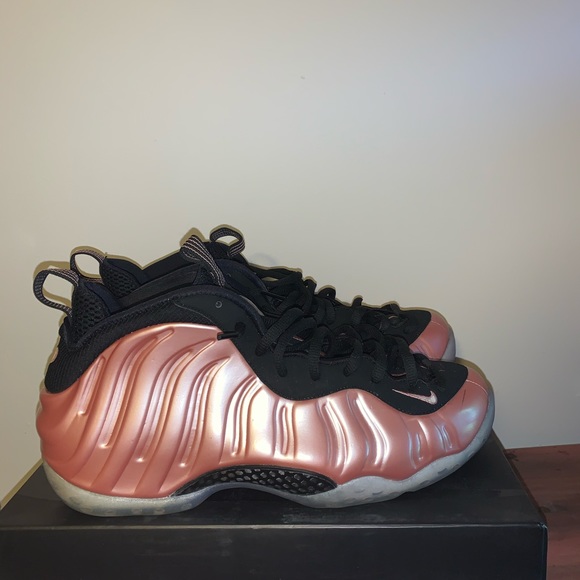 nike foamposite rose